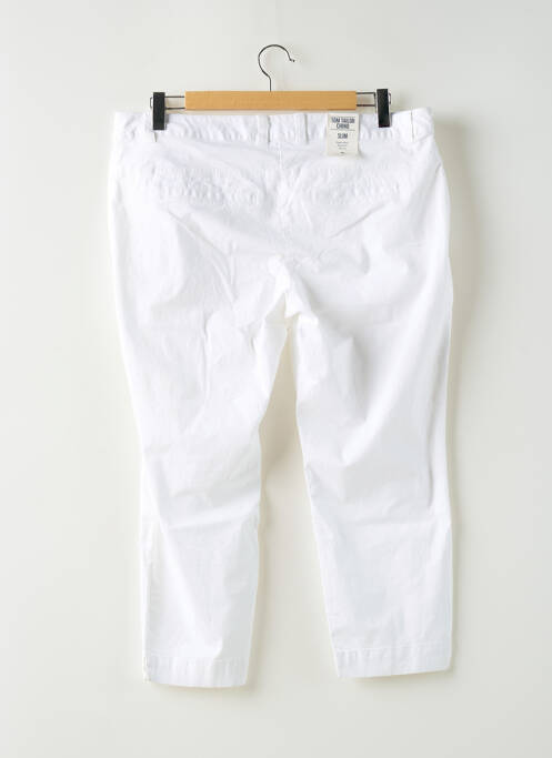 Pantalon 7/8 alb TOM TAILOR femeie