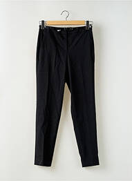 Pantalon chino închidere cu fermoar sub clapetă cu cârlig mărime normală negru ESPRIT femme