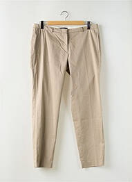 Pantalon chino țesătură poplin mărime normală bej ESPRIT femme