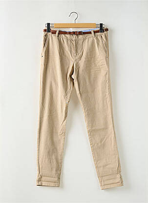 Pantalon chino talie joasă talie joasă bej ESPRIT femeie