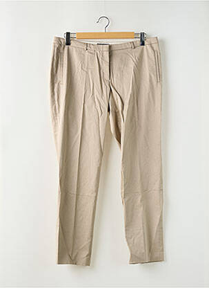 Pantalon chino țesătură poplin mărime normală bej ESPRIT femeie
