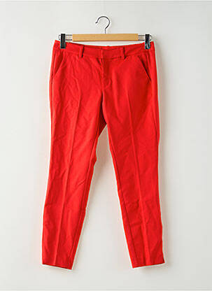 Pantalon 7/8 talie cu cleme mărime normală roșu S.OLIVER femeie