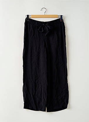 Pantalon 7/8 țesătură poplin mărime normală negru STREET ONE femeie
