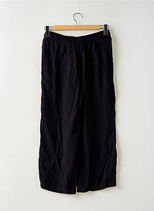 Pantalon 7/8 țesătură poplin mărime normală negru STREET ONE femeie