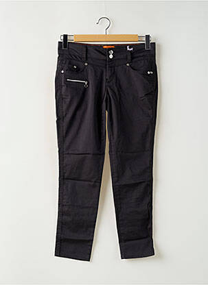 Pantalon 7/8 elasticitate talie joasă maro STREET ONE femeie