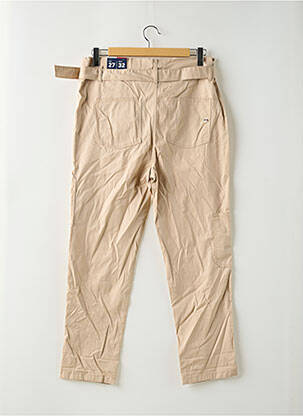 Pantalon cargo talie înaltă talie înaltă bej TOMMY HILFIGER femeie