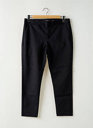Pantalon 7/8 talie cu cleme mărime normală negru VERO MODA femeie