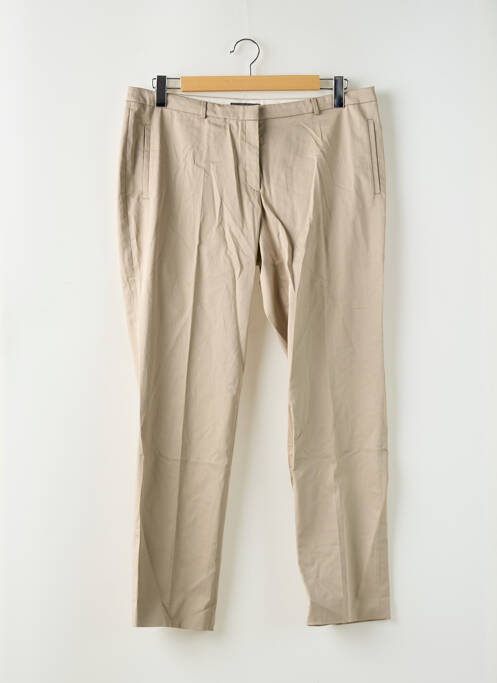 Pantalon chino țesătură poplin mărime normală bej ESPRIT femme