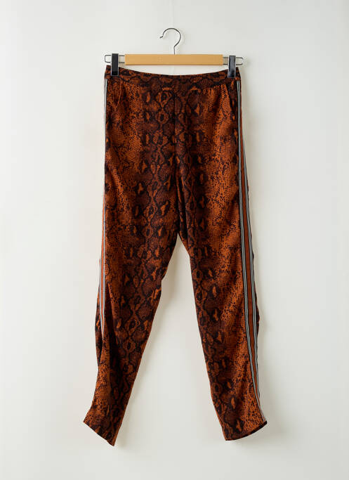 Pantalon drept portocaliu ONLY femeie