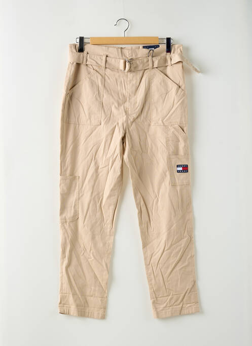 Pantalon cargo bej TOMMY HILFIGER femeie