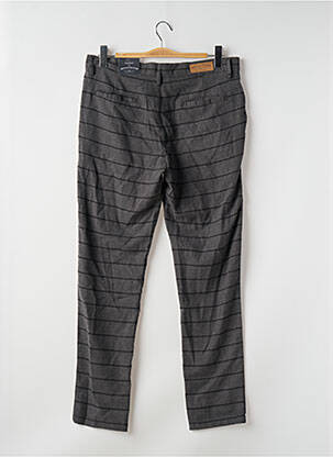 Pantalon chino închidere cu fermoar sub clapetă cu nasturi mărime normală gri BRUCE & BUTLER  femeie