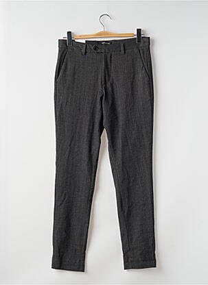 Pantalon chino țesătură melanj mărime normală gri JACK & JONES bărbat