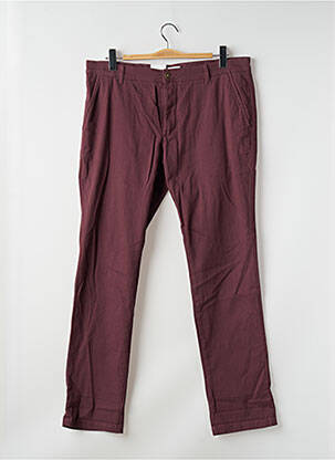 Pantalon chino țesătură poplin mărime normală roșu JACK & JONES bărbat