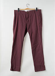 Pantalon chino țesătură poplin mărime normală roșu JACK & JONES bărbat