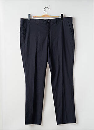 Pantalon slim talie cu cleme mărime normală albastru SELECTED bărbat