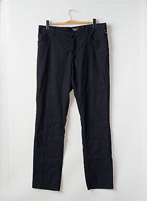 Pantalon slim țesătură poplin mărime normală albastru STATE OF ART bărbat