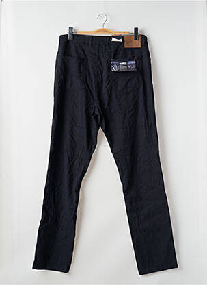 Pantalon slim țesătură poplin mărime normală albastru STATE OF ART bărbat