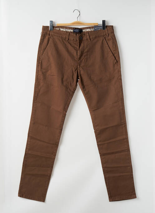 Pantalon chino maro BRUCE & BUTLER  bărbat