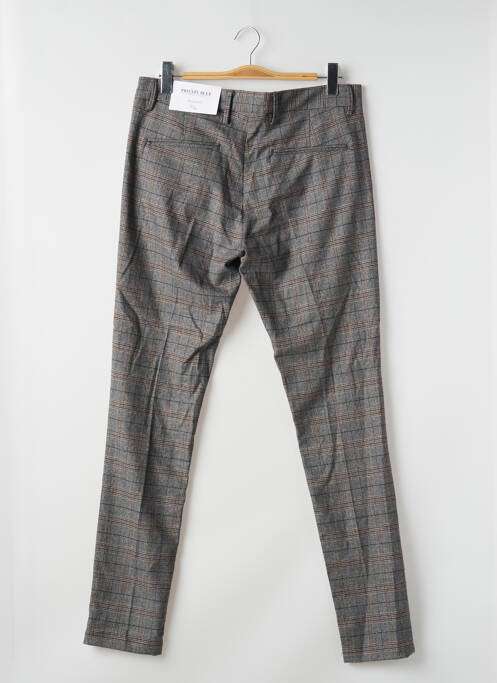 Pantalon chino maro PRIVATE BLUE bărbat