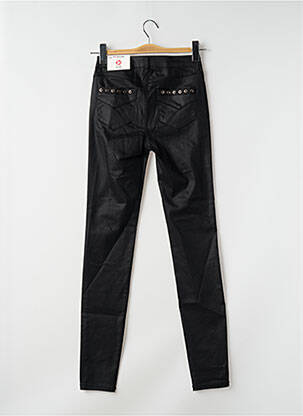 Pantalon slim elasticitate mărime normală negru MORGAN femeie