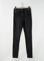 Blugi skinny talie înaltă talie înaltă negru VERO MODA femeie