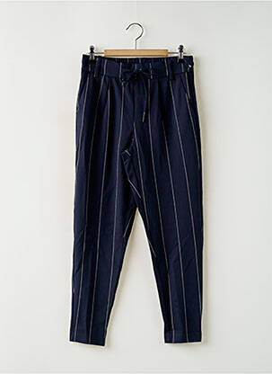 Pantalon chino buzunare talie înaltă albastru ONLY femeie