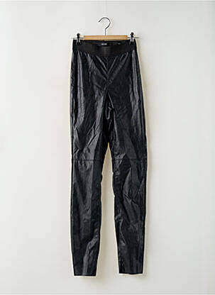 Jegging țesătură acoperită mărime normală negru ONLY femeie