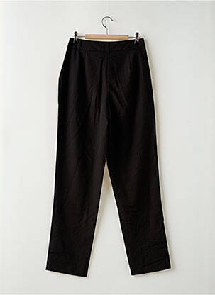 Pantalon drept țesătură poplin mărime normală negru VERO MODA femeie