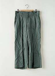 Pantalon 7/8 țesătură poplin mărime normală verde STREET ONE femeie