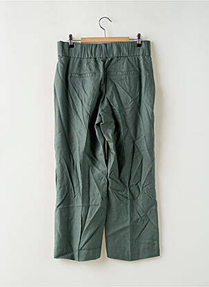 Pantalon 7/8 țesătură poplin mărime normală verde STREET ONE femeie