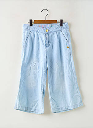 Pantalon trei sferturi albastru ESPRIT fată