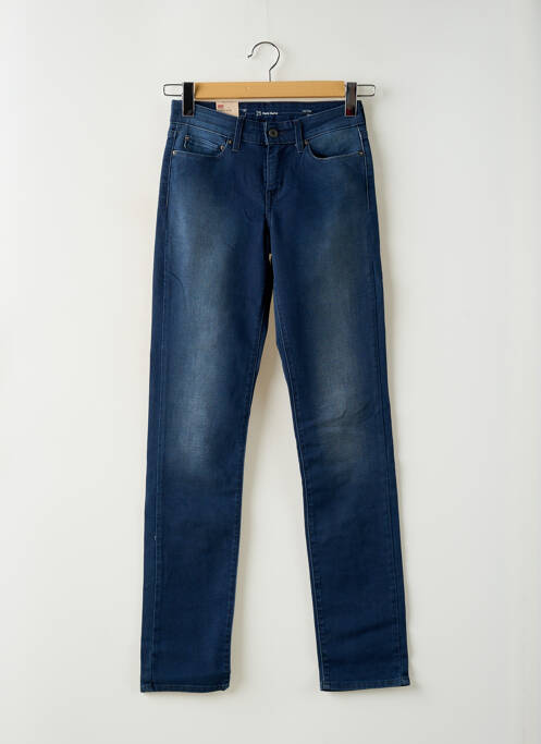 Blugi cu croială slim albastru LEVIS femeie