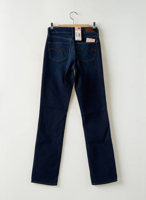 Blugi cu croială dreaptă albastru LEVIS femeie