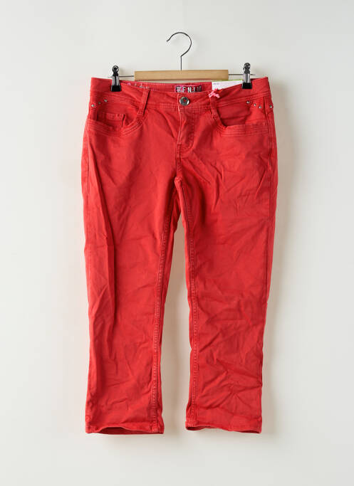 Pantalon trei sferturi roșu STREET ONE femeie