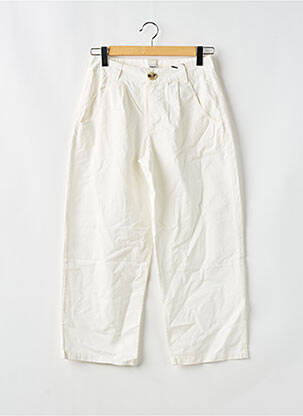 Pantalon 7/8 alb JACQUELINE DE YONG femeie