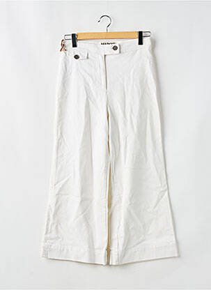 Blugi cu croială largă alb LE FABULEUX MARCEL DE BRUXELLES femeie