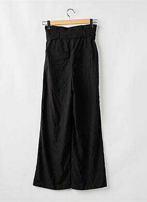 Pantalon larg închidere cu fermoar lateral talie înaltă negru VERO MODA femeie