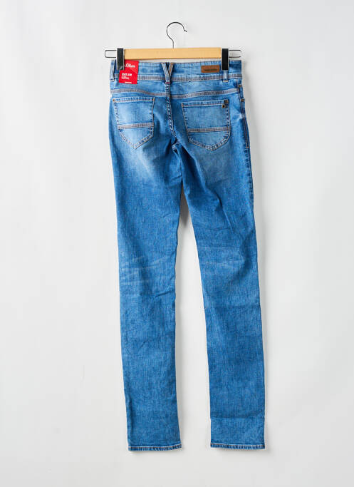 Blugi cu croială slim albastru S.OLIVER femeie