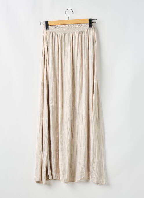 Fustă lungă bej MNG femeie