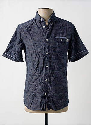 Cămașă cu mâneci scurte albastru TOM TAILOR bărbat