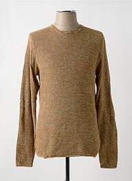 Pulover țesătură melanj mâneci lungi portocaliu ONLY & SONS bărbat