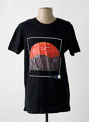 Tricou negru JACK & JONES bărbat