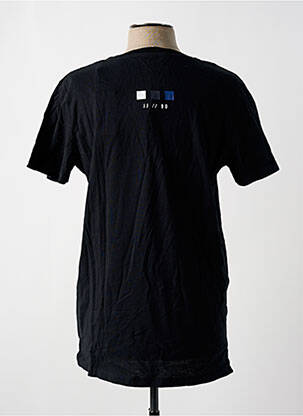 Tricou țesătură jersey mâneci scurte negru JACK & JONES bărbat