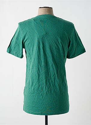 Tricou țesătură jersey mâneci scurte verde JACK & JONES bărbat