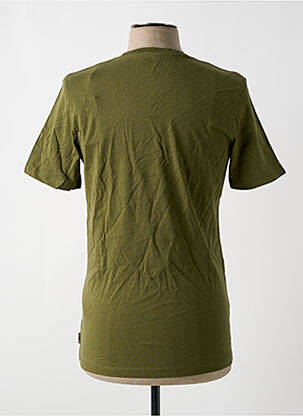 Tricou croială dreaptă mâneci scurte verde JACK & JONES bărbat