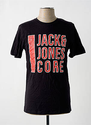 Tricou negru JACK & JONES bărbat
