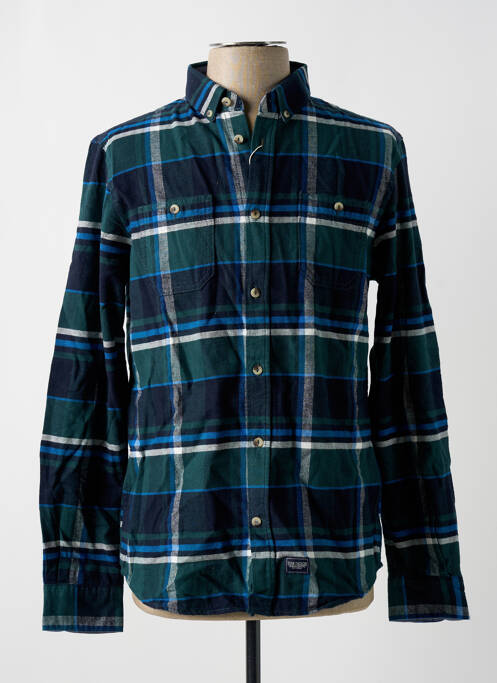 Cămașă cu mâneci lungi verde TOM TAILOR bărbat