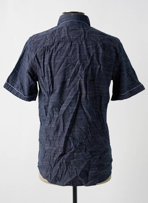 Cămașă cu mâneci scurte albastru TOM TAILOR bărbat