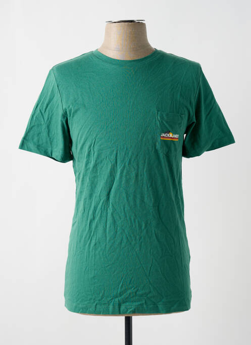 Tricou verde JACK & JONES bărbat