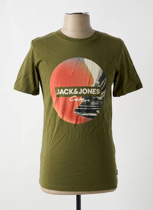 Tricou verde JACK & JONES bărbat